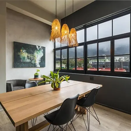 Trendy Studio In Ct - Coworking - City Views Kaapstad Buitenkant foto