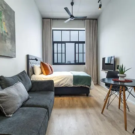 Trendy Studio In Ct - Coworking - City Views Kaapstad Buitenkant foto
